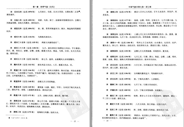中国气象灾害大典（三十三册）高清电子版下载-县志办-第4张图片