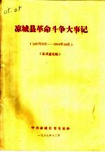 凉城文史资料 县志 人物志 大事记等地方资料目录PDF电子版-县志馆-第3张图片