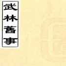   武林旧事十卷（宋）周密撰   清光緒三年（1877）正修堂丁氏刻本PDF 下载