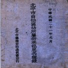 [民国]北平市自治区坊所属街巷村里名称录（民国）.PDF电子版下载